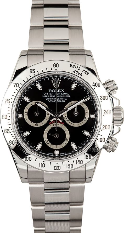 rolex.daytona black dial|Rolex daytona 116520 40 mm.